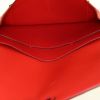 Portafogli Hermes Dogon - Pocket Hand in pelle Swift rossa - Detail D2 thumbnail