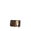 Borsellino Louis Vuitton in tela monogram marrone raffigurante uno stalliere - 00pp thumbnail