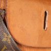 Bolsa de viaje Louis Vuitton Steamer Bag - Travel Bag en lona Monogram y cuero natural - Detail D4 thumbnail
