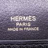 Sac bandoulière Hermès Roulis en cuir Swift noir - Detail D3 thumbnail