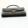 Hermes Cordeliere handbag in black box leather - Detail D4 thumbnail