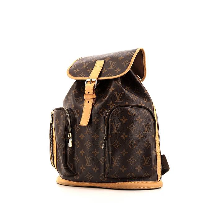 Louis Vuitton Bosphore Backpack Brown Canvas