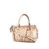 Gucci Sukey handbag in pink glittering leather - 00pp thumbnail