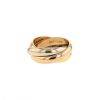Cartier Trinity medium model ring in 3 golds, size 50 - 00pp thumbnail