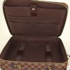 Louis Vuitton Sabana briefcase in brown damier canvas and ebene leather - Detail D3 thumbnail