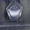 Borsa portadocumenti Hermes Eiffel in pelle box blu marino - Detail D3 thumbnail