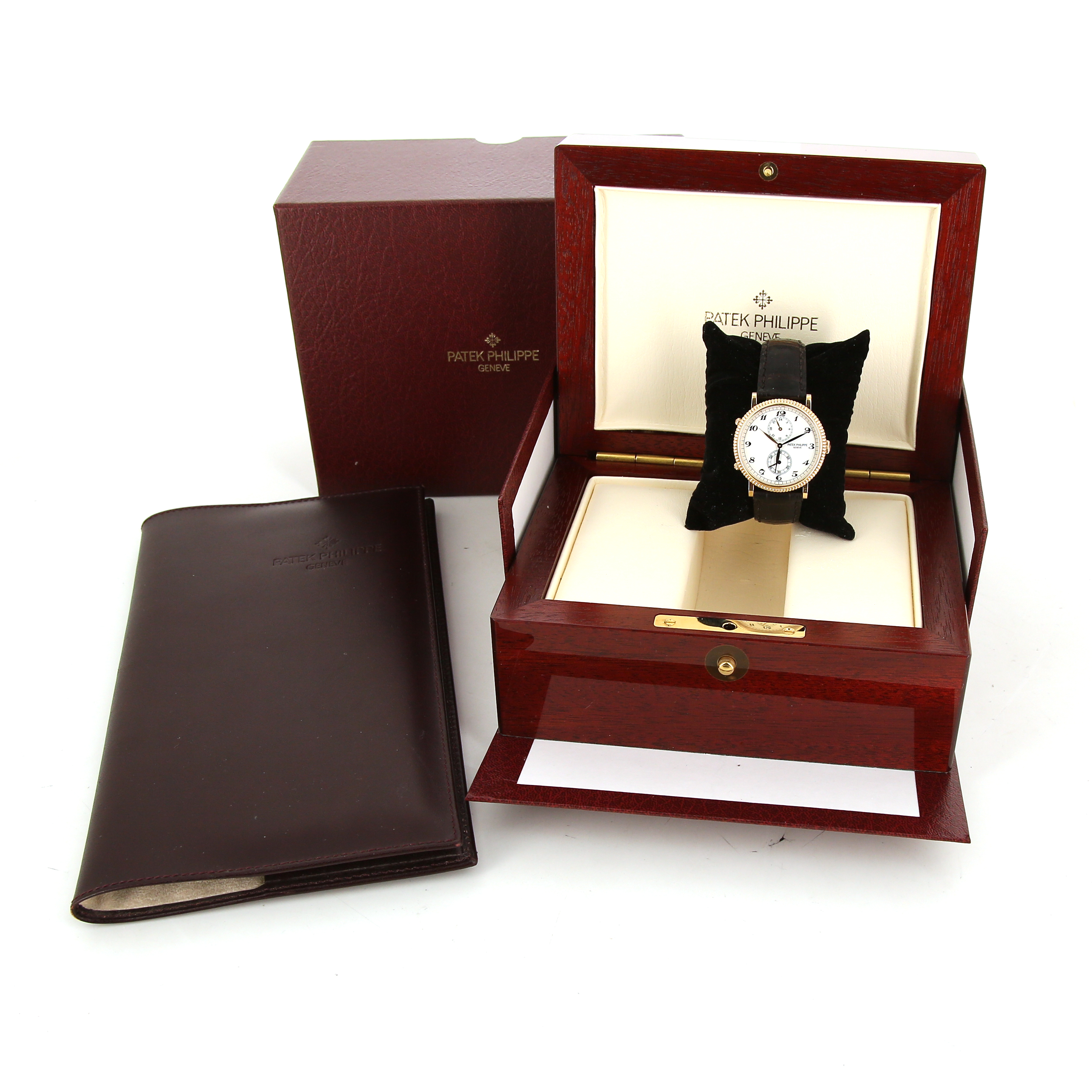 Montre Patek Philippe Calatrava Travel Time en or rose Ref :  5034 Vers  2000