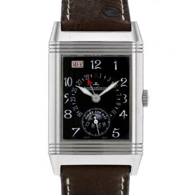 Montre Jaeger Lecoultre Reverso en or blanc Vers  2000