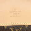 Bolsa de viaje Louis Vuitton Alize en lona Monogram y cuero natural - Detail D4 thumbnail