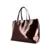 Shopping bag Louis Vuitton Wilshire modello grande in pelle verniciata monogram bordeaux - 00pp thumbnail