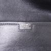 Pochette Hermes Jige en cuir box noir - Detail D4 thumbnail