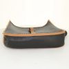 Hermes Evelyne medium model shoulder bag in black Fjord leather and natural leather - Detail D4 thumbnail
