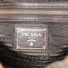 Shopping bag Prada in camoscio marrone e pelle marrone - Detail D3 thumbnail