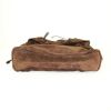Shopping bag Prada in camoscio marrone e pelle marrone - Detail D4 thumbnail