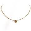 Dinh Van necklace in yellow gold and semi-precious stones - 00pp thumbnail