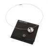 Half-flexible Dinh Van Osmose necklace in white gold and tourmaline - Detail D2 thumbnail
