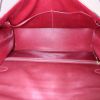 Hermès Kelly 35 handbag in burgundy box leather - Detail D2 thumbnail