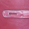 Bolso de mano Hermès Kelly 35 en cuero box color burdeos - Detail D4 thumbnail