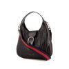 Gucci Dionysus medium model bag worn on the shoulder or carried in the hand in black leather - 00pp thumbnail
