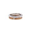 Pomellato Milano ring in white gold,  pink gold and diamond - 00pp thumbnail
