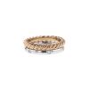 Pomellato Milano ring in pink gold,  white gold and diamonds - 00pp thumbnail