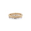 Pomellato Milano ring in white gold,  pink gold and diamonds - 00pp thumbnail