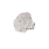 Chanel Camelia large model ring in white gold and agate - 00pp thumbnail