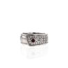 Dior ring in platinium,  diamonds and ruby - 360 thumbnail