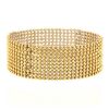 Cartier Perruque medium model bracelet in yellow gold - 00pp thumbnail