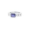 Chanel ring in white gold and amethyst - 00pp thumbnail