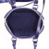 Bolso de mano Louis Vuitton Alma en cuero Epi azul metalizado - Detail D3 thumbnail