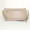 Celine Belt small model handbag in beige grained leather and blue piping - Detail D5 thumbnail