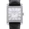 Baume & Mercier Hampton watch in stainless steel and diamonds - 00pp thumbnail