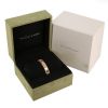 Van Cleef & Arpels Perlée medium model bracelet in pink gold and diamonds - Detail D2 thumbnail