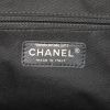 Chanel Soft CC shopping bag in black quilted grained leather - Detail D3 thumbnail