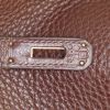 Borsa Hermes Birkin 40 cm in pelle togo marrone - Detail D4 thumbnail