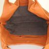 Bottega Veneta handbag in orange intrecciato leather - Detail D2 thumbnail