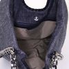 Stella McCartney shopping bag in dark blue denim canvas - Detail D2 thumbnail