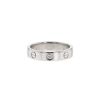 Cartier Love small model ring in white gold and diamonds - 00pp thumbnail