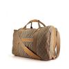 Gucci Gucci Vintage travel bag in beige monogram canvas and beige leather - 00pp thumbnail