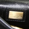 Fendi Mini Peekaboo shoulder bag in black leather - Detail D4 thumbnail
