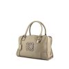Loewe Amazona handbag in grey grained leather - 00pp thumbnail