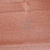 Portafogli Louis Vuitton Zippy in tela monogram cerata marrone - Detail D3 thumbnail
