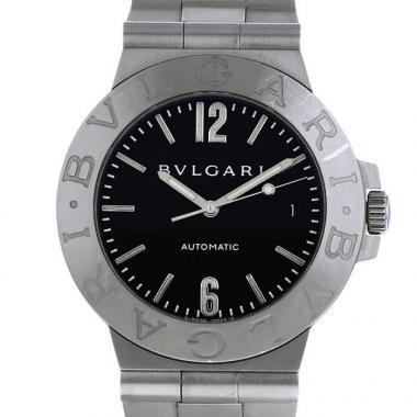 Orologio Bulgari Diagono-Automatique in acciaio Ref :  L3056 Circa  2005