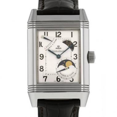 Jaeger Lecoultre Reverso Grande Sun Moon watch in stainless steel Ref:  240827 Circa  2016