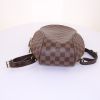 Louis Vuitton Ellipse handbag in ebene damier canvas and brown leather - Detail D4 thumbnail