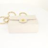 Chanel Mini Timeless shoulder bag in beige quilted leather - Detail D4 thumbnail