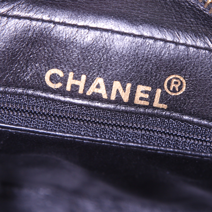 Borsa Chanel Camera in pelle trapuntata marrone - Detail D3