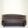 Louis Vuitton Pegase soft suitcase in monogram canvas and natural leather - Detail D4 thumbnail
