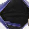 Borsa a tracolla Balenciaga in pelle viola - Detail D3 thumbnail